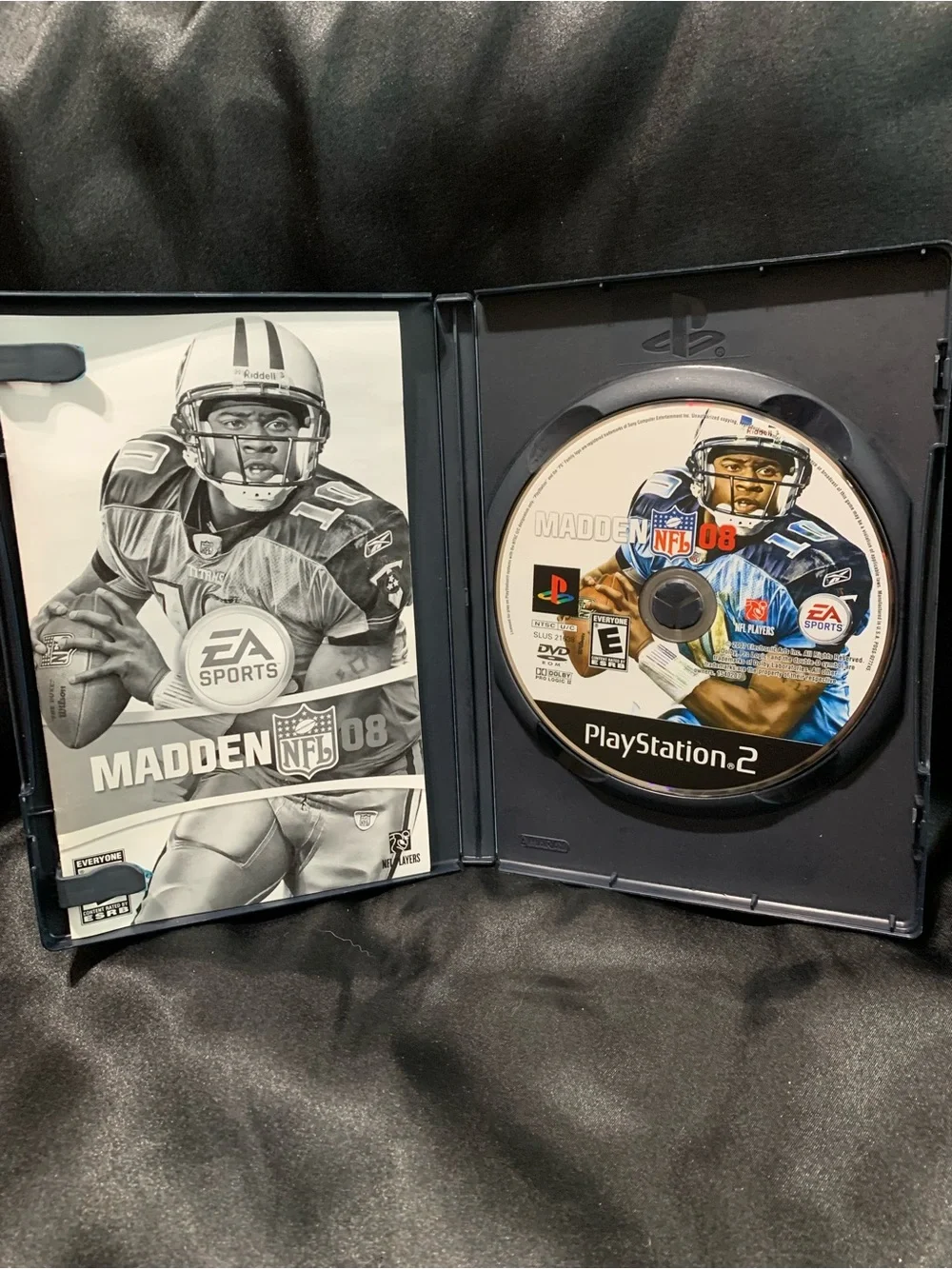 MADDEN 08 NFL EA Sports PS2 Video Game Rated E EUC